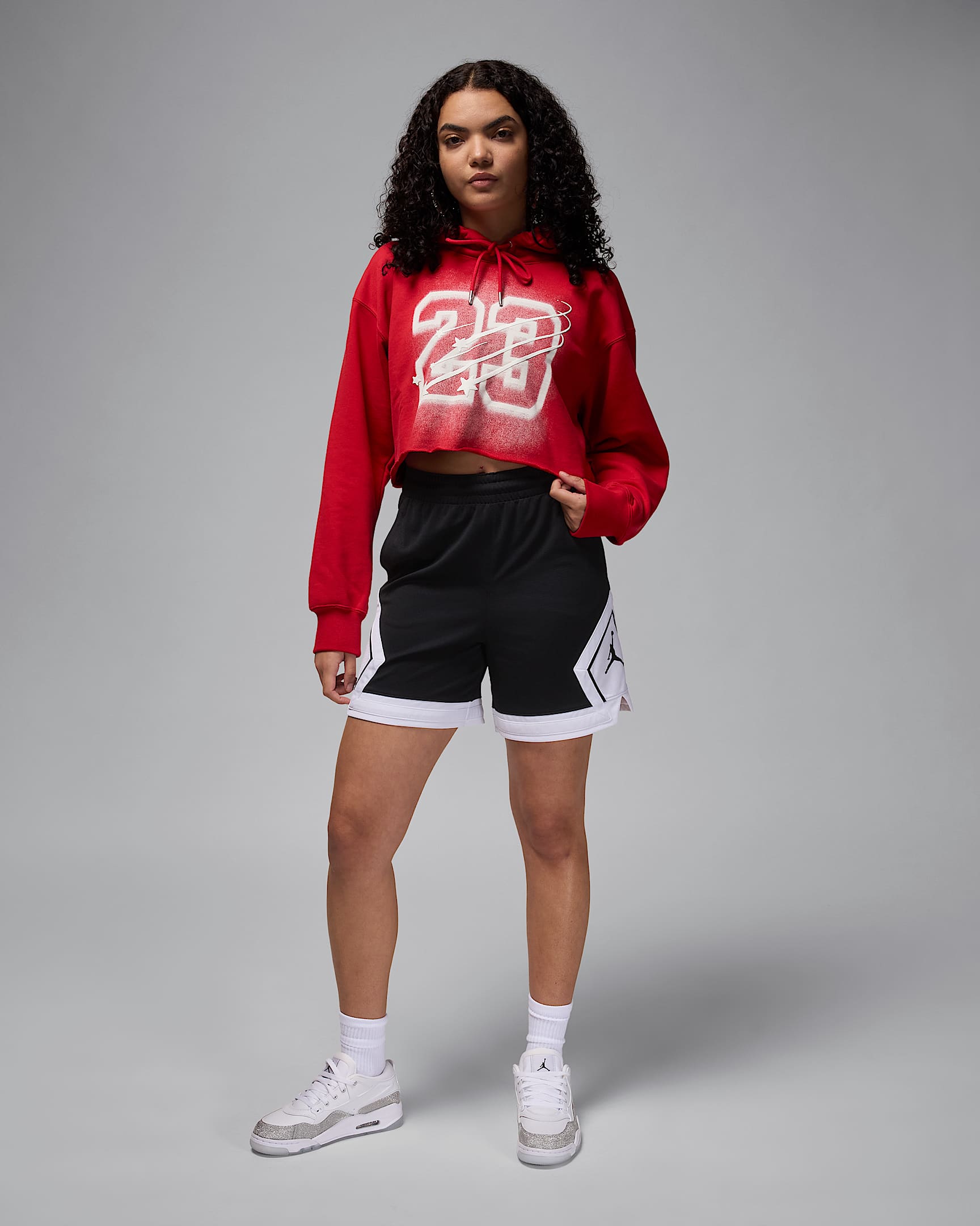 Image of Дамски Суитшърт NIKE W J FLT FLC PO GFX 40