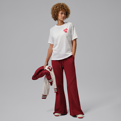 Image of Дамска Тениска NIKE W J FLT SS GF GFX TEE KISS