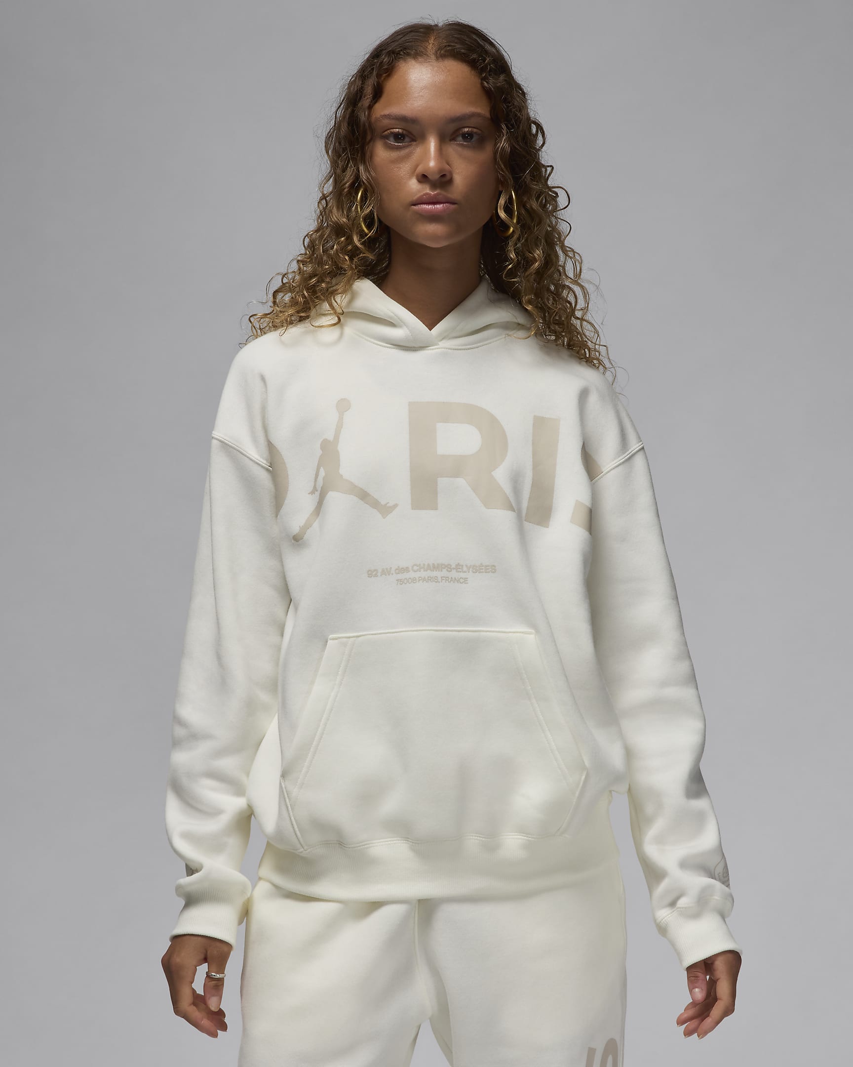 Women's Sweatshirt NIKE WJ PSG BRKLN FLC GFX PO