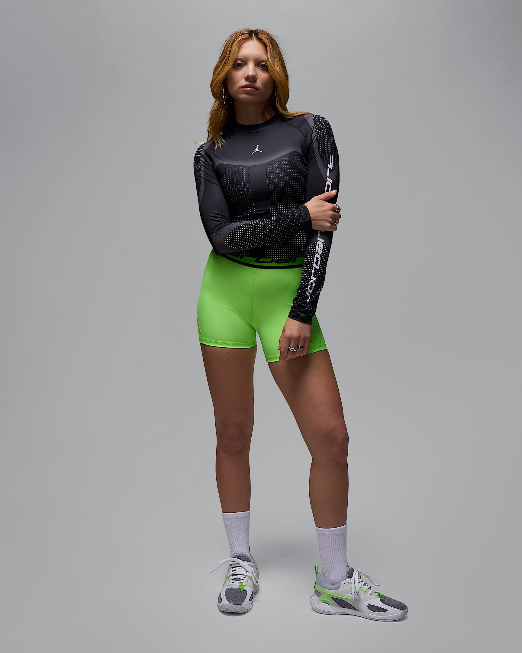 Дамска Блуза NIKE W J SPT LS DF GFX TOP
