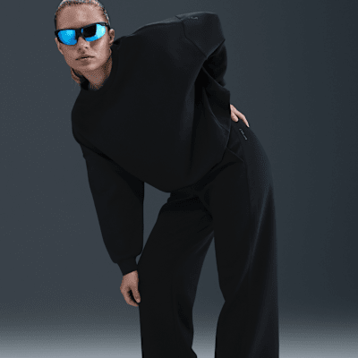 Image of Дамски Панталон NIKE W NK 24.7 DF FLARE PNT SFT KNT HQ8607-010- Ballistic sport, Балистик