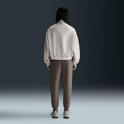 Image of Дамски Суитшърт NIKE W NK 24.7 DF HZ TOP SOFT KNIT -HQ8188-104-Ballistic-sport, Балистик