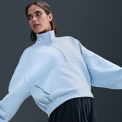 Image of Women's Sweatshirt NIKE W NK ETC DF HZ TOP SOFT KNIT