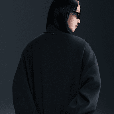 Image of Дамски Суитшърт NIKE W NK 24.7 DF HZ TOP SOFT KNIT -HQ8188-010-Ballistic-sport, Балистик