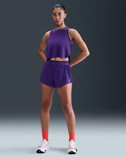 Image of Women's Shorts NIKE W NK ARSWFT DFADV MR 3IN SHORT