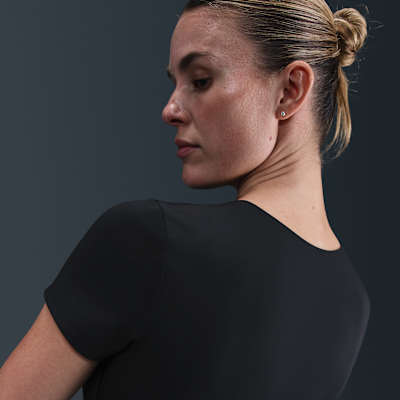 Image of Дамска Тениска NIKE W NK DF SS TOP, черен цвят, Балистик