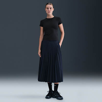 Дамска Тениска NIKE W NK DF SS TOP, черен цвят, Балистик