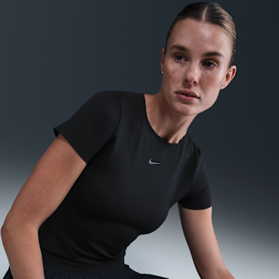 Image of Дамска Тениска NIKE W NK DF SS TOP, черен цвят, Балистик