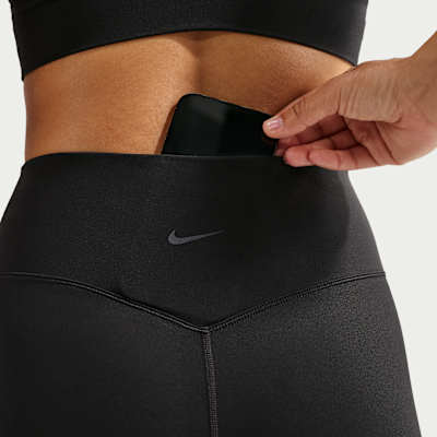 Image of Дамски Къс панталон NIKE W NK DF ZENVY HR 8IN SHRT USEM II5207-010- Ballistic sport, Балистик