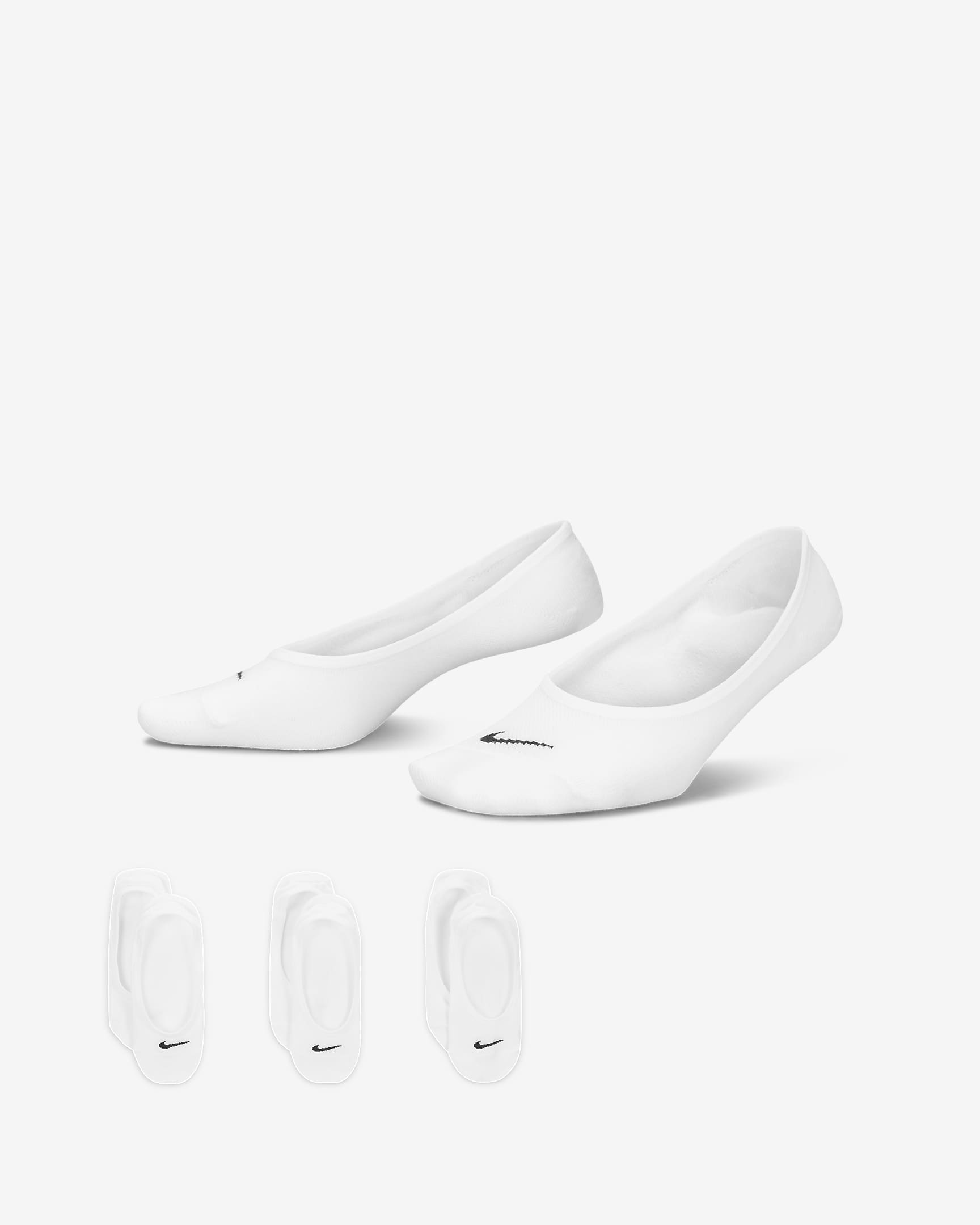 Дамски Чорапи NIKE 3PPK WOMEN'S LIGHTWEIGHT FOOTI