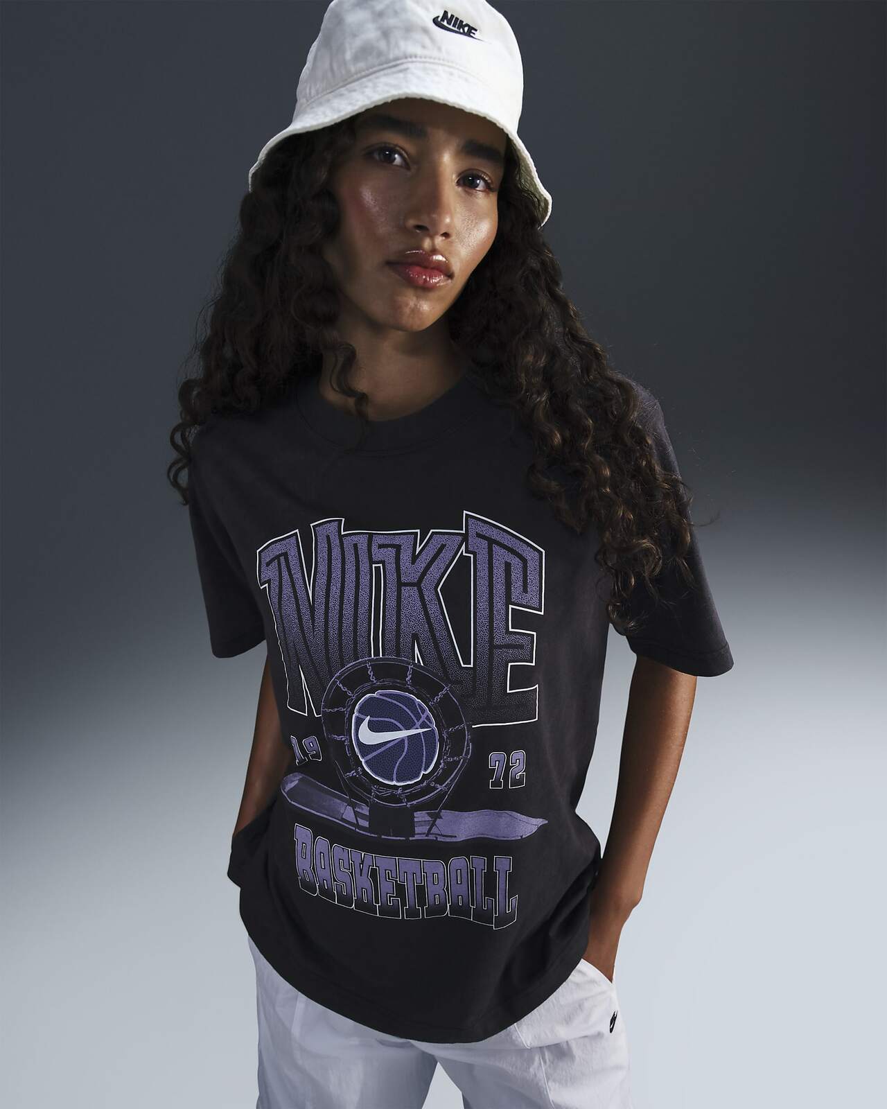 Image of Дамски Тениска NIKE W NK SS TEE OC BB VINTAGE - Ballistic-sport