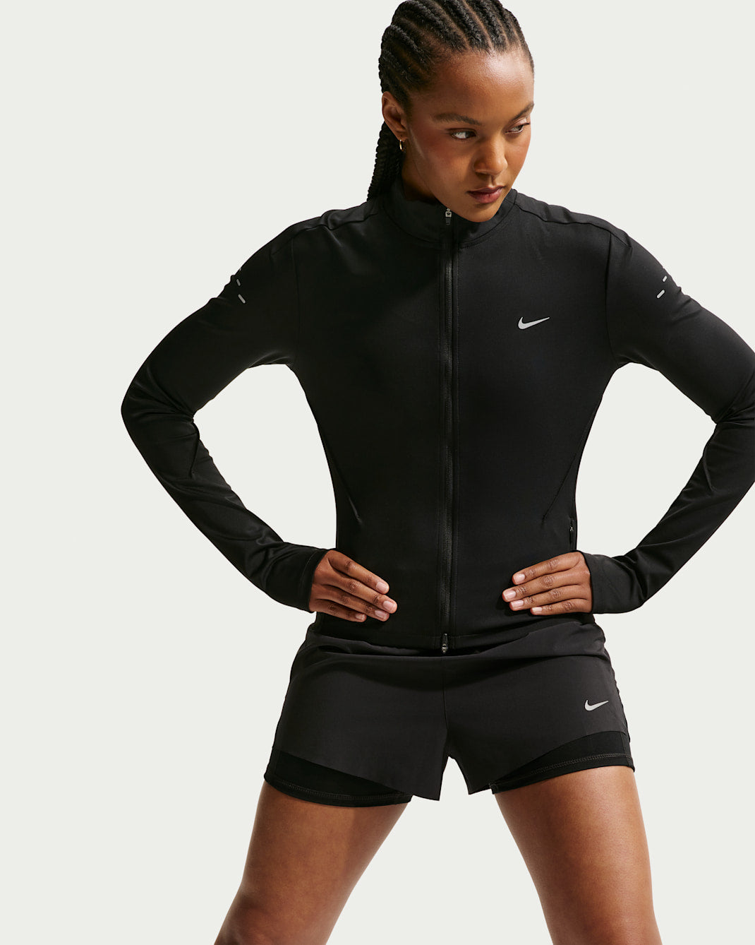 Image of Дамски Суитшърт NIKE W NK SWIFT DF FZ MDLYR IB1998-010- Ballistic sport, Балистик