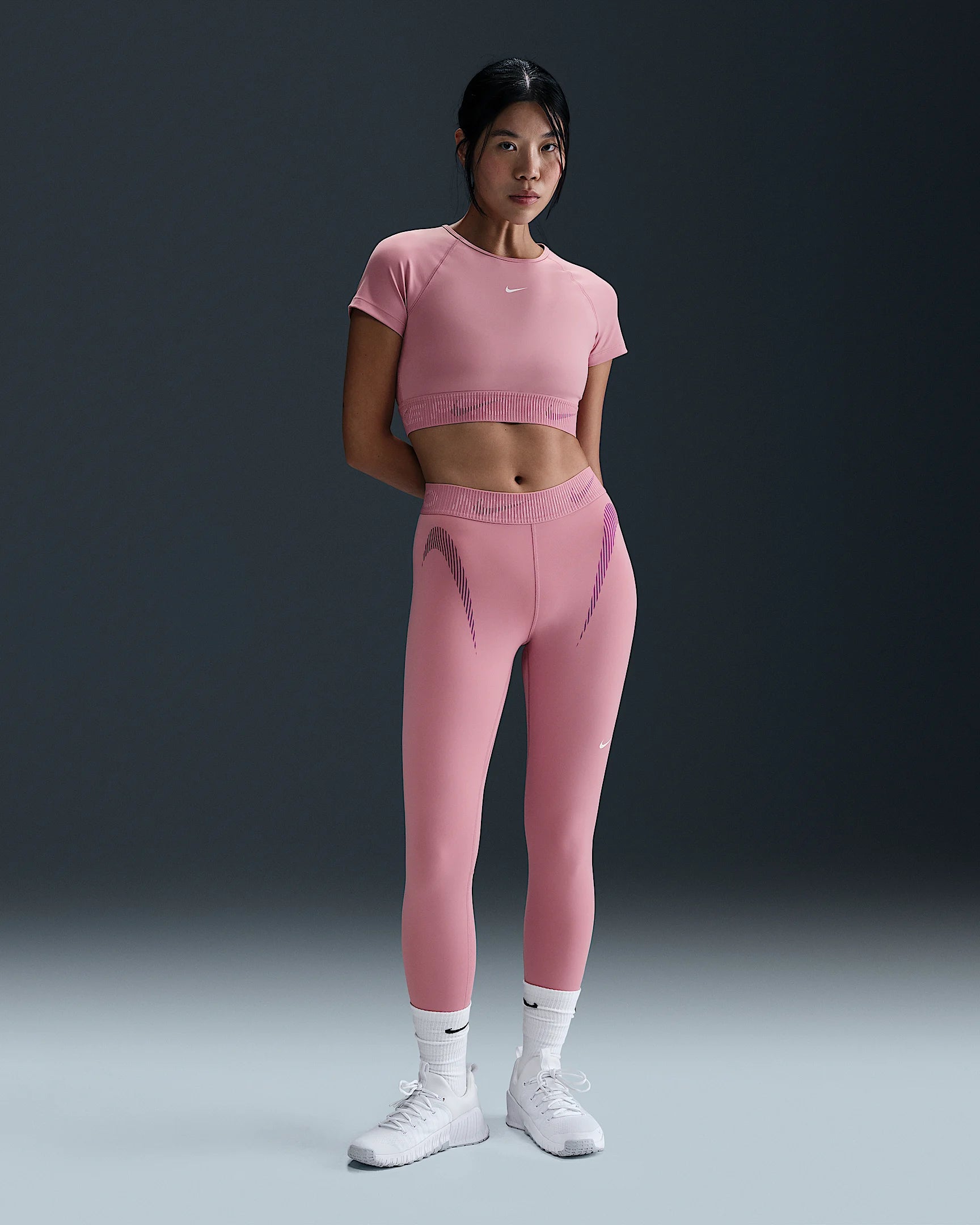 Дамски Клин NIKE W NP DF MR 7/8 TIGHT TT GRX - Ballistic-sport