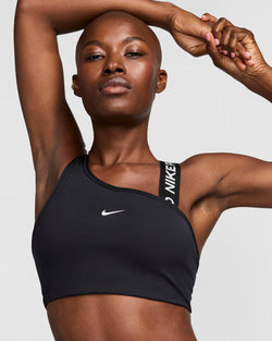 Image of Бюстие NIKE W NP SWOOSH MS ASYM BRA - Ballistic-sport