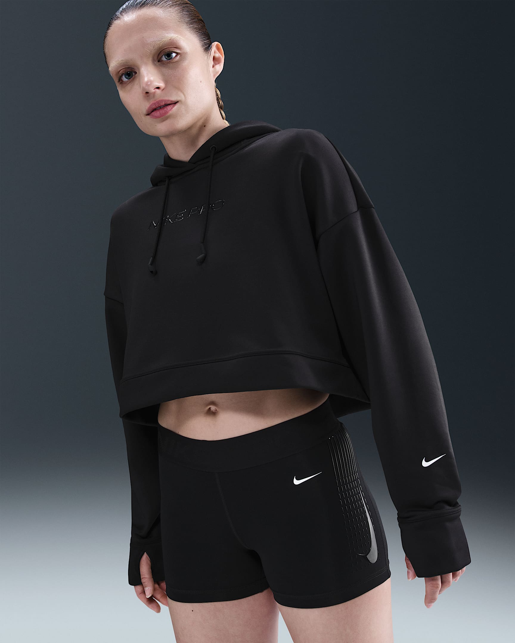 Image of Дамски Суитшърт NIKE W NP TF FLC HOODIE GG GRX - Ballistic-sport