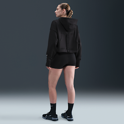 Дамски Суитшърт NIKE W NP TF FLC HOODIE GG GRX - Ballistic-sport