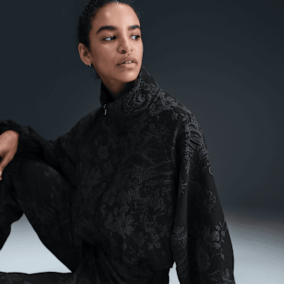 Image of Дамско Яке NIKE W NSW CLLCTN JQRD TRK JKT-HF9579-010- Ballistic sport, Балистик