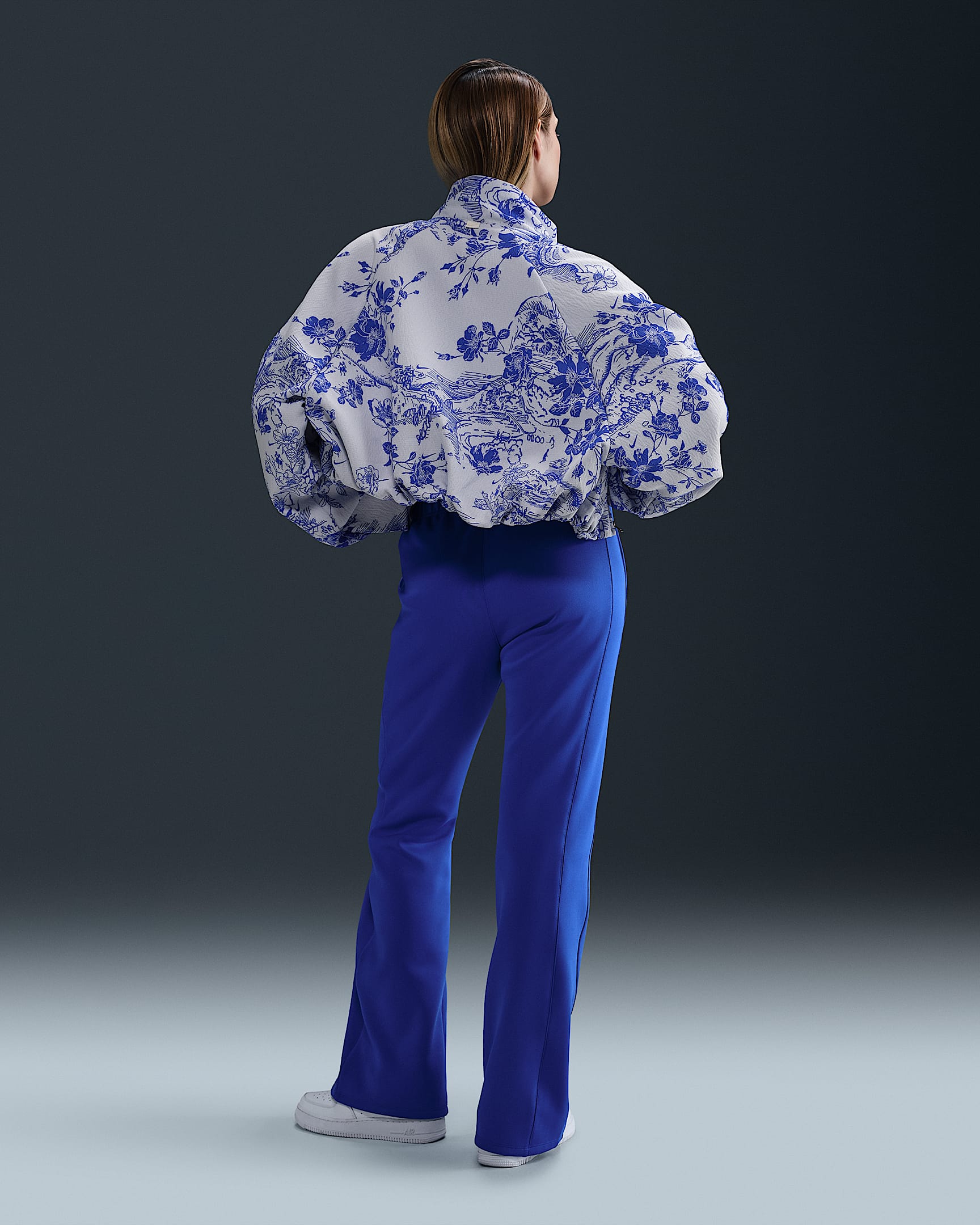 Image of Дамско Яке NIKE W NSW CLLCTN JQRD TRK JKT-HF9579-100- Ballistic sport, Балистик