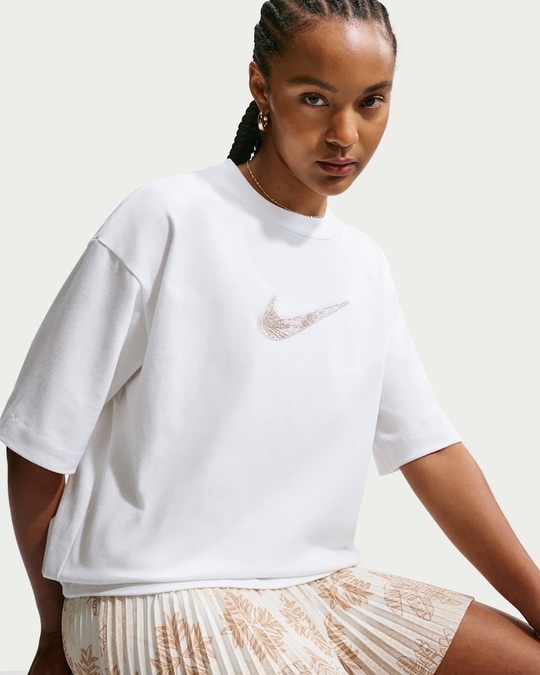 Image of Дамска Тениска NIKE W NSW LUXE OS NOC TEE II6552-121- Ballistic sport, Балистик