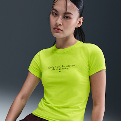 Дамска Тениска NIKE W NSW NK CHLL KNIT TEE VRB - Ballistic-sport