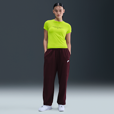 Image of Дамска Тениска NIKE W NSW NK CHLL KNIT TEE VRB - Ballistic-sport