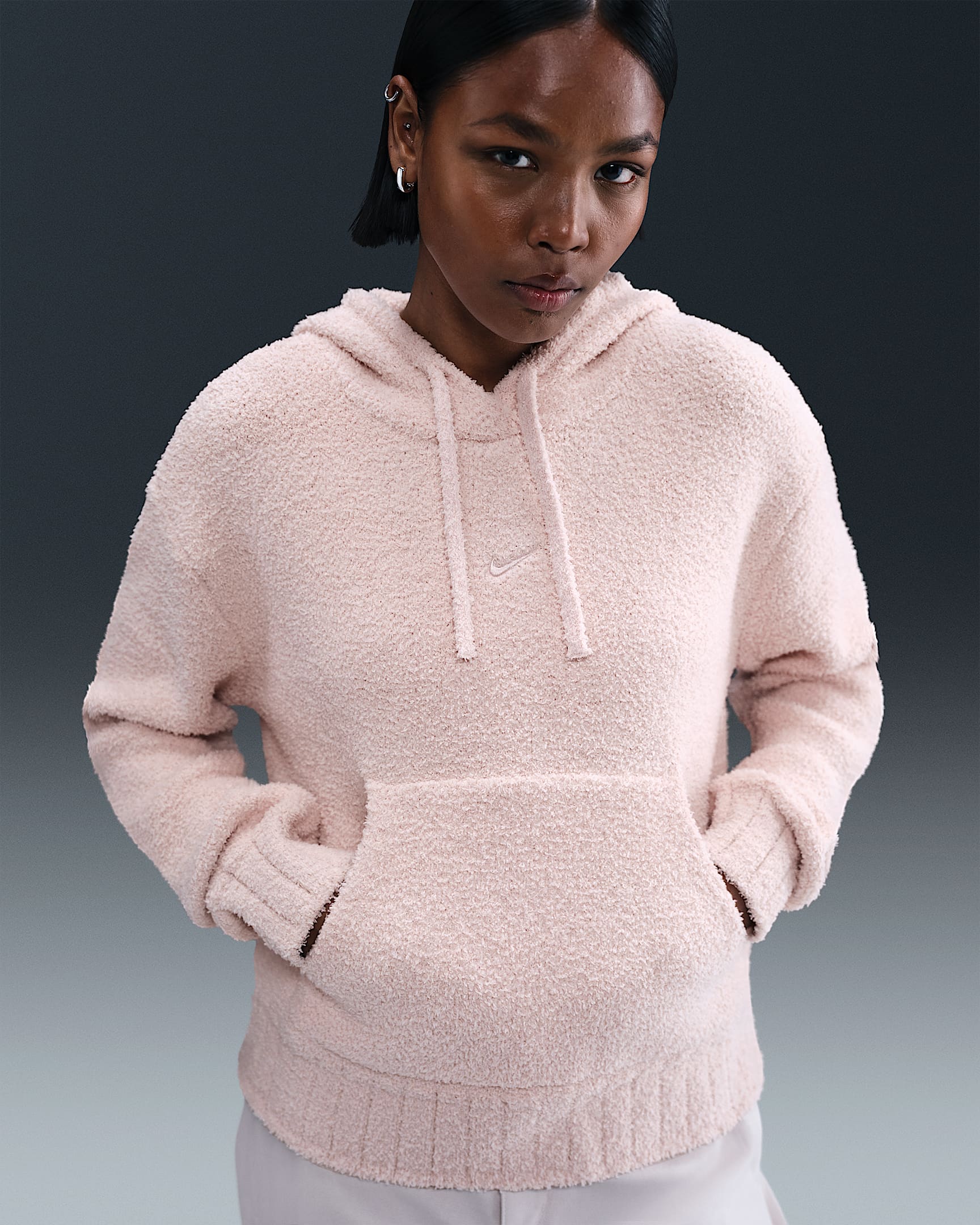 Дамски Суитшърт NIKE W NSW PHNX BCL HDY HV2768-667- Ballistic-sport