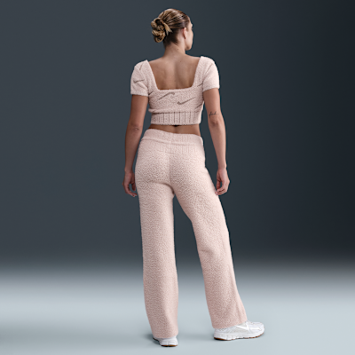 Image of Дамска Тениска NIKE W NSW PHNX BCL SS CROP TOP -HV2770-667- Ballistic sport, Балистик