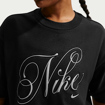 Image of Дамска Тениска NIKE W NSW SS TEE BOXY SCRIPT IH7607-010- Ballistic sport, Балистик