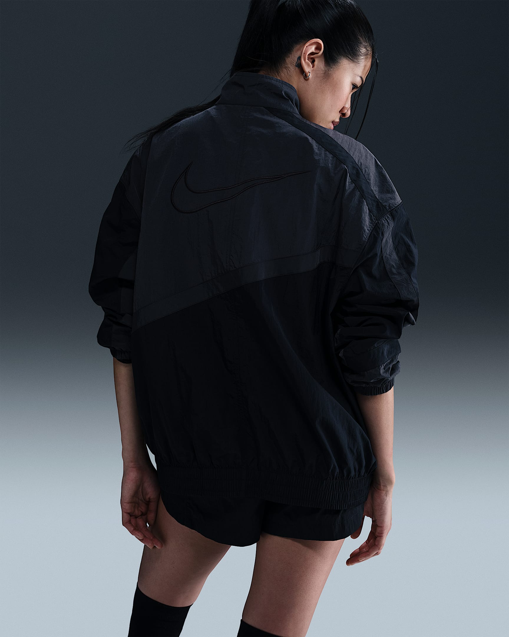 Image of Дамско Яке NIKE W NSW STREET WVN JKT