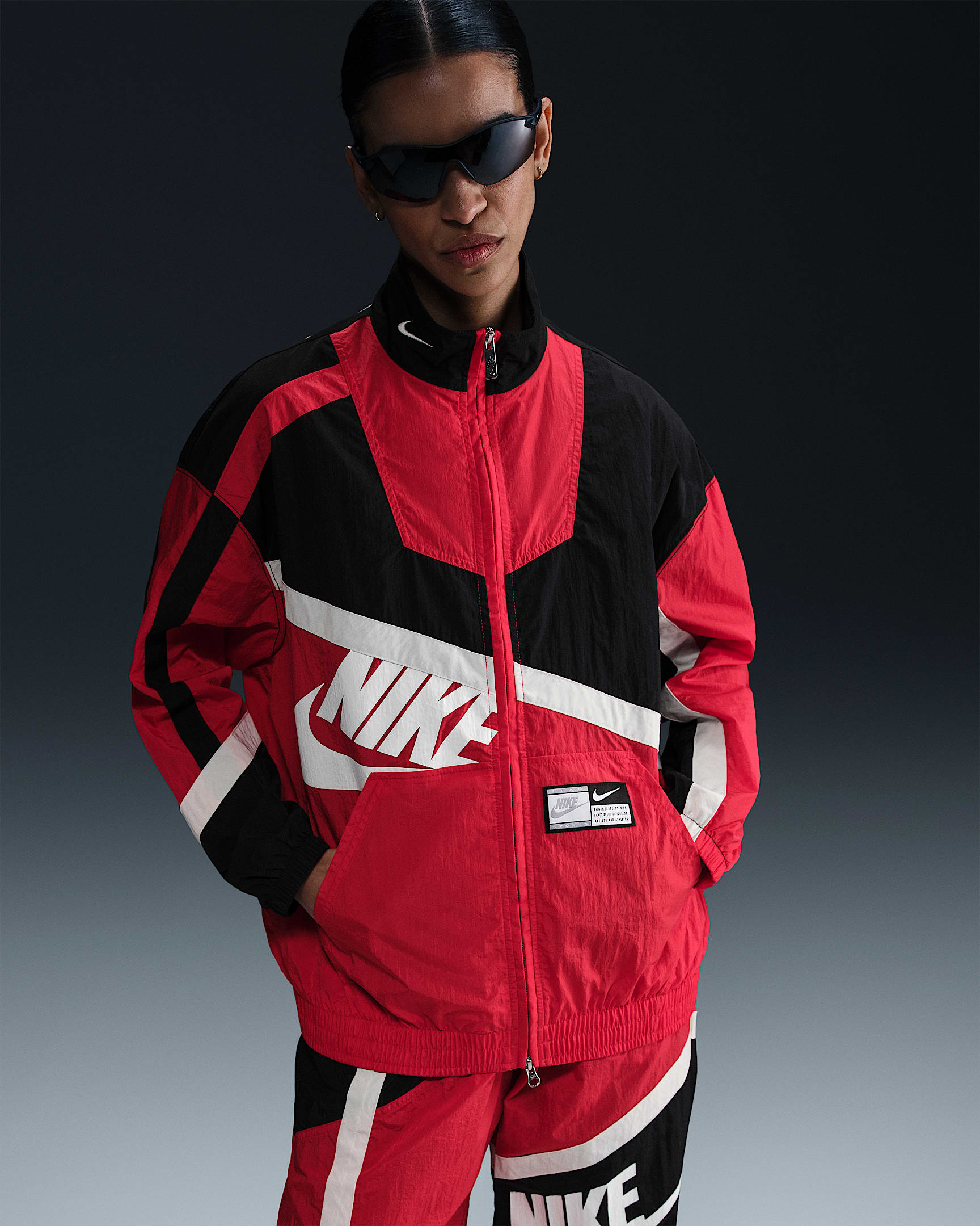 Image of Дамско Яке NIKE W NSW STREET WVN JKT