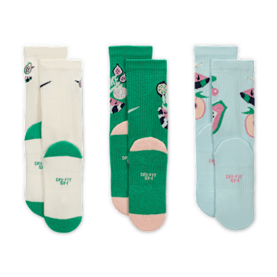 Детски Чорапи NIKE Y NK ED PLS CSH CRW 3P-144 FP