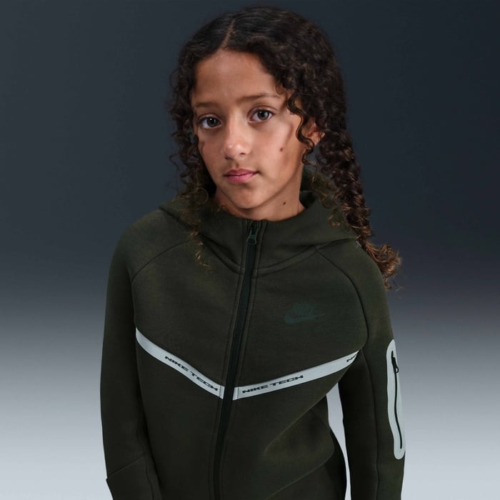 Image of Детски Суитшърт NIKE B NSW TCH FLC FZ REFLECT -IM9154-355-Ballistic sport, Балистик