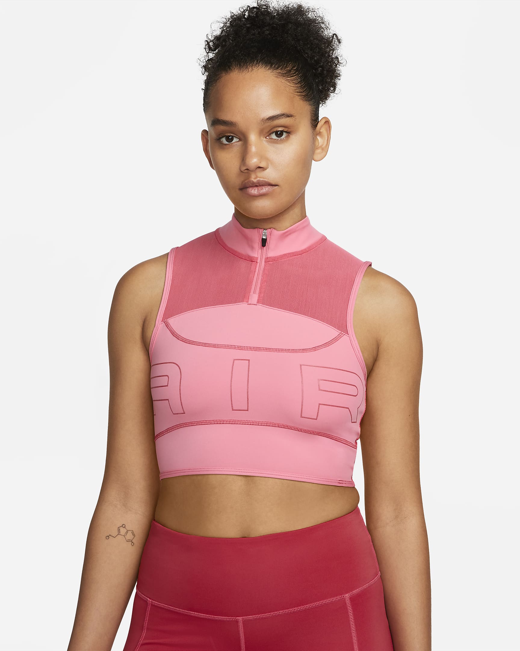 Image of Дамско Бюстие NIKE W NK DF AIR CROP TANK - Ballistic-sport