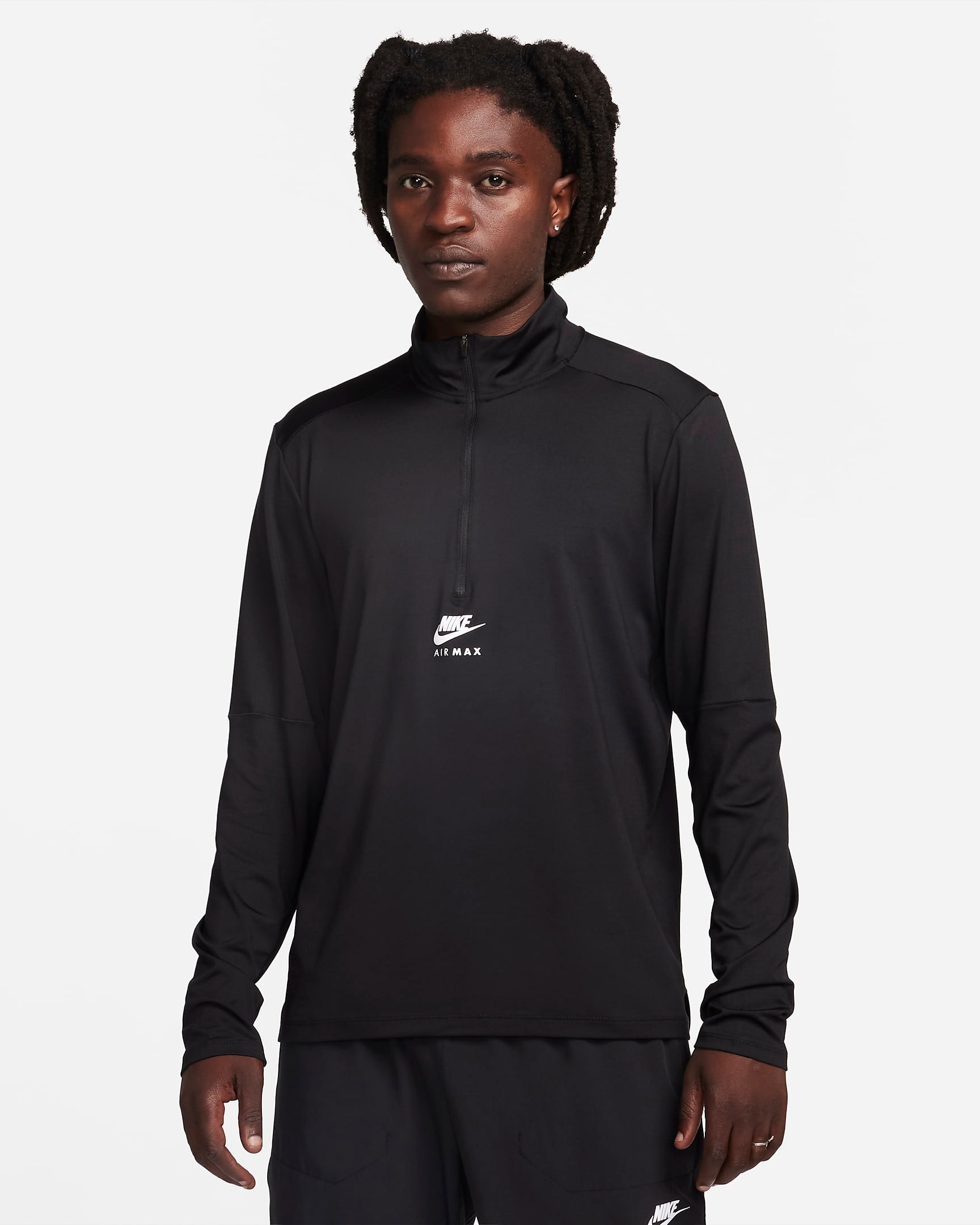 Мъжки Суитшърт NIKE M NSW AIR MAX TC PK DF 1/4 ZIP - Ballistic-sport
