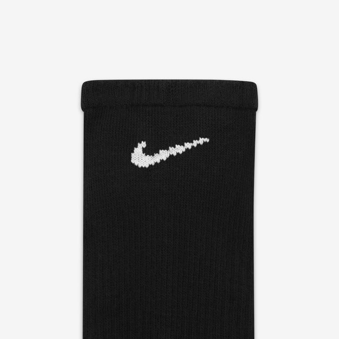 Унисекс Чорапи NIKE U NK EVERYDAY PLUS CUSH NS 6PR - 132, черен цвят, Балистик