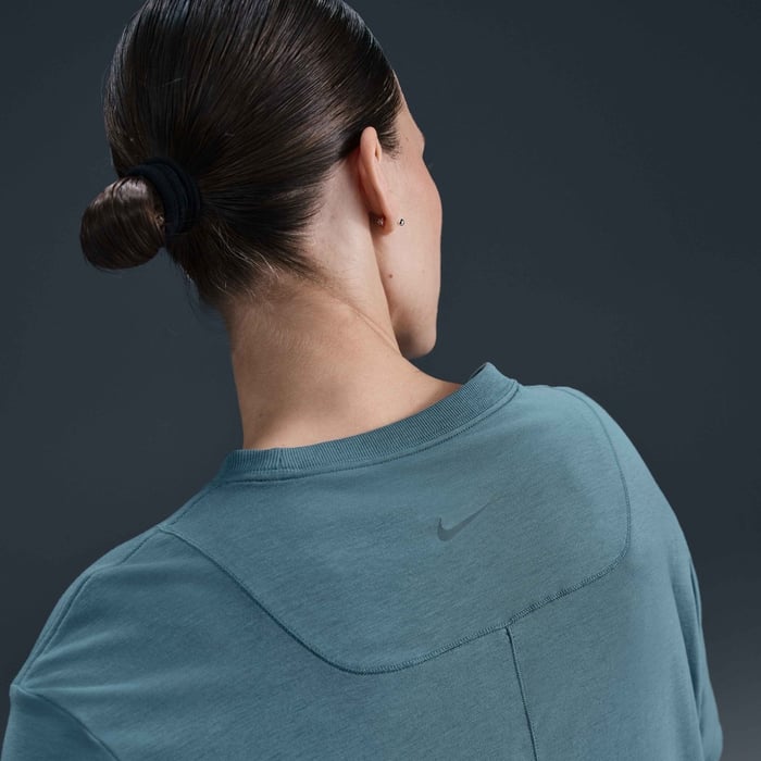 Дамска Тениска NIKE W NK ONE RELAXED DF SS TOP, Балистик, син цвят