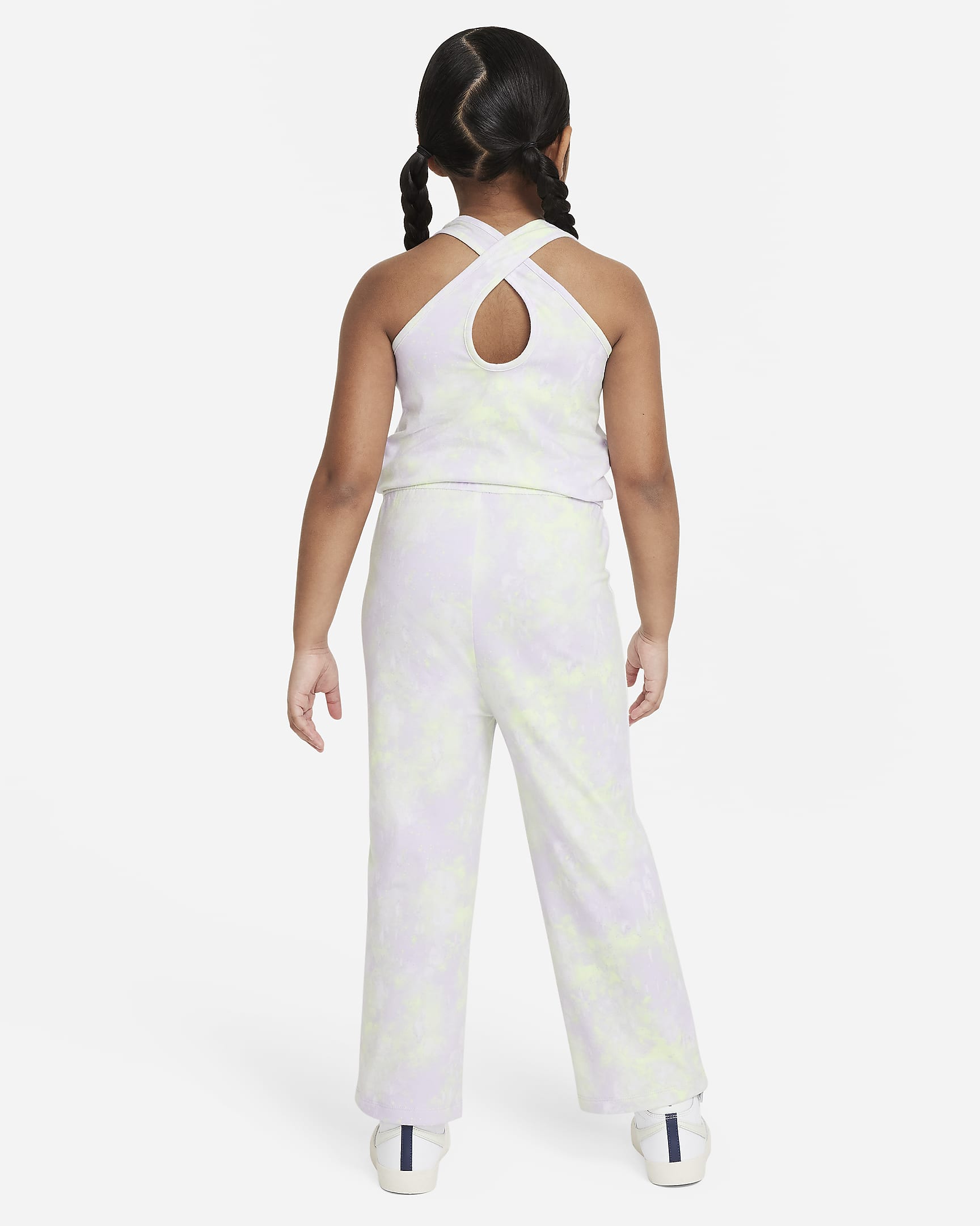 Kids' Jumpsuit NIKE NKG PRINTED CLUB WIDE LEG JUMP