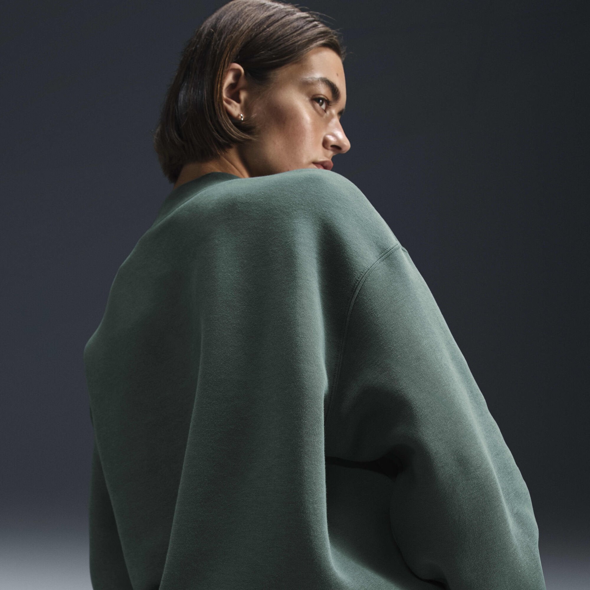 Image of Дамски Суитшърт NIKE W NSW TCH FLC OS CREW - Ballistic-sport