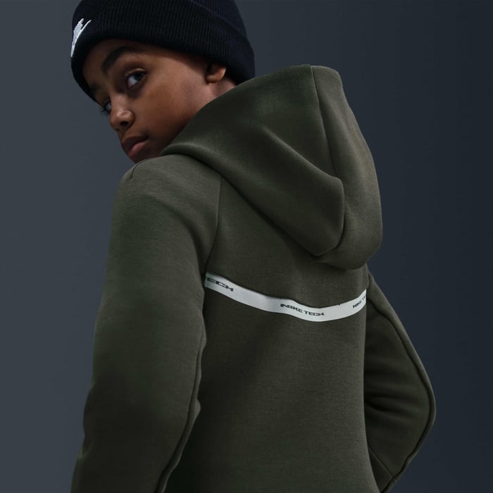 Детски Суитшърт NIKE B NSW TCH FLC FZ REFLECT