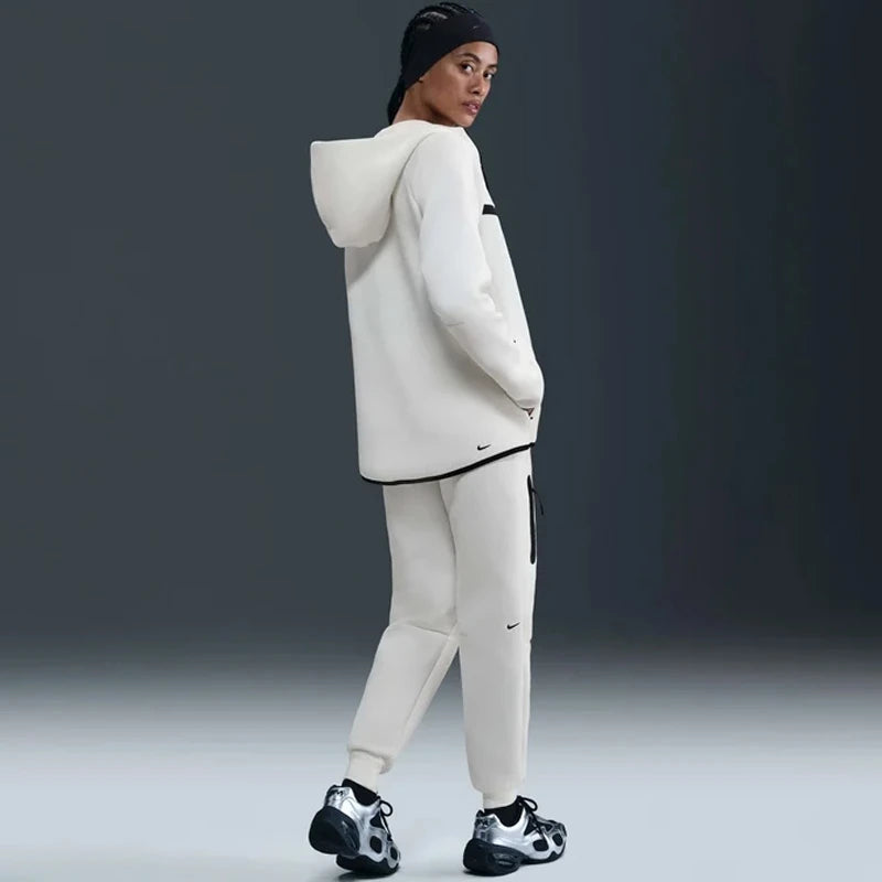 Image of Дамски Суитшърт NIKE W NSW TCH FLC WR FZ HDY 2 -HV6747-133- Ballistic sport, Балистик