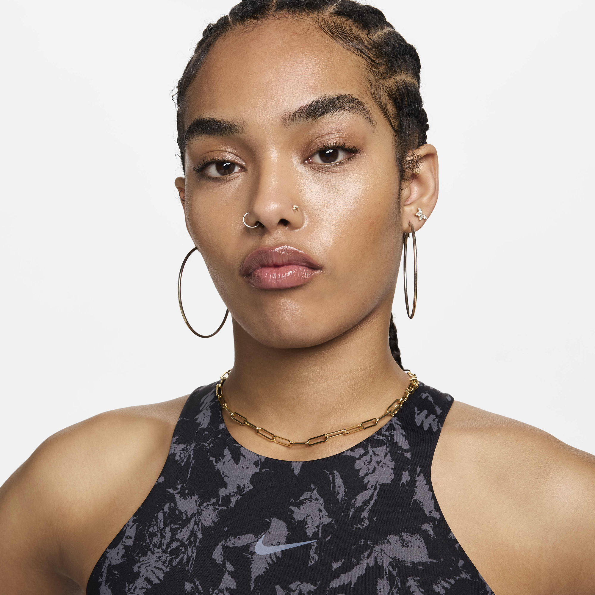 Image of Дамско Бюстие NIKE W NK ALATE CURVE AOP BRA - Ballistic-sport