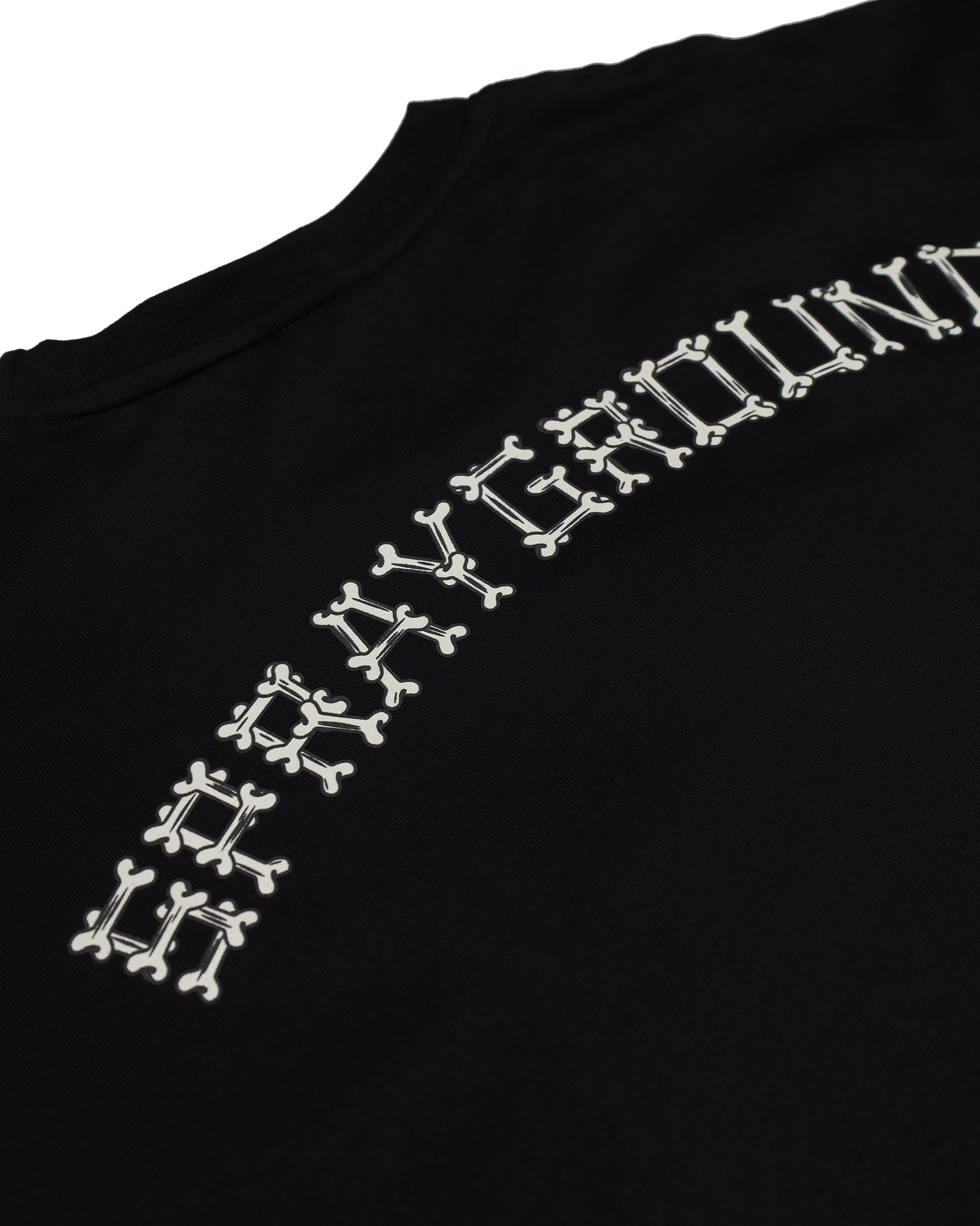 Image of Мъжкa Тениска SPRAYGROUND GLOW IN THE DARK SHARK BONE BOXY T-SHIRT