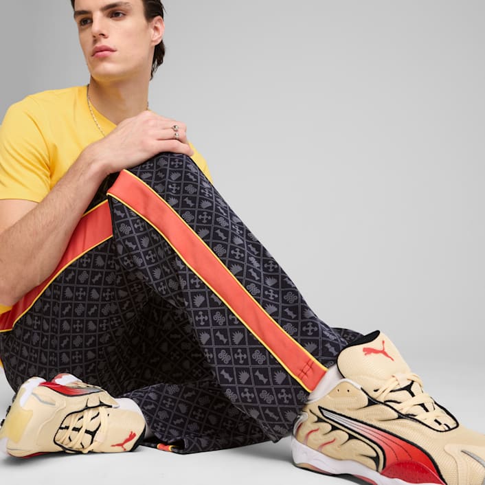 Image of Мъжки Панталон PUMA T7 ROAD TO UNITY AOP Relaxed Straight Track Pants DK op
