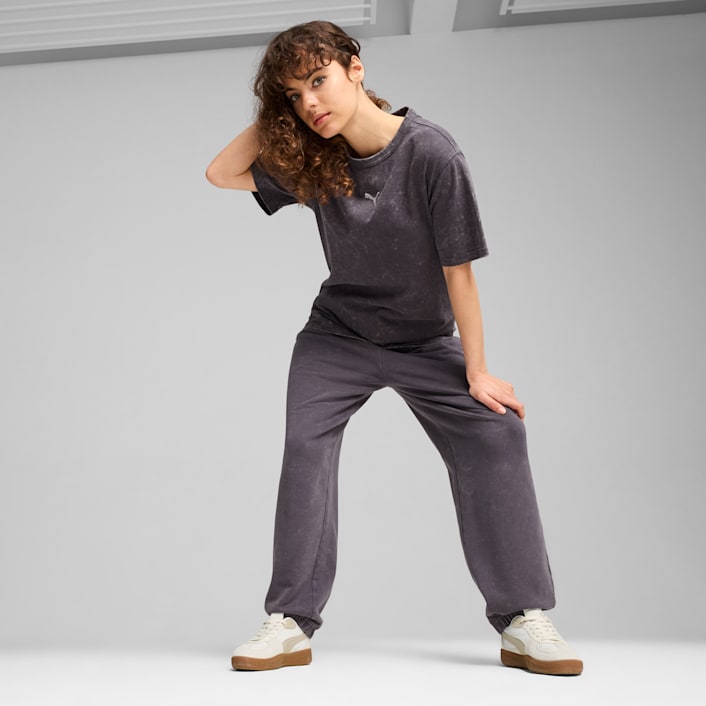 Image of Дамска Тениска PUMA DARE TO GYMWAY Relaxed Washed Tee