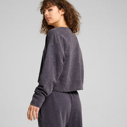 Image of Дамски Суитшърт PUMA DARE TO GYMWAY Relaxed Washed Crew TR