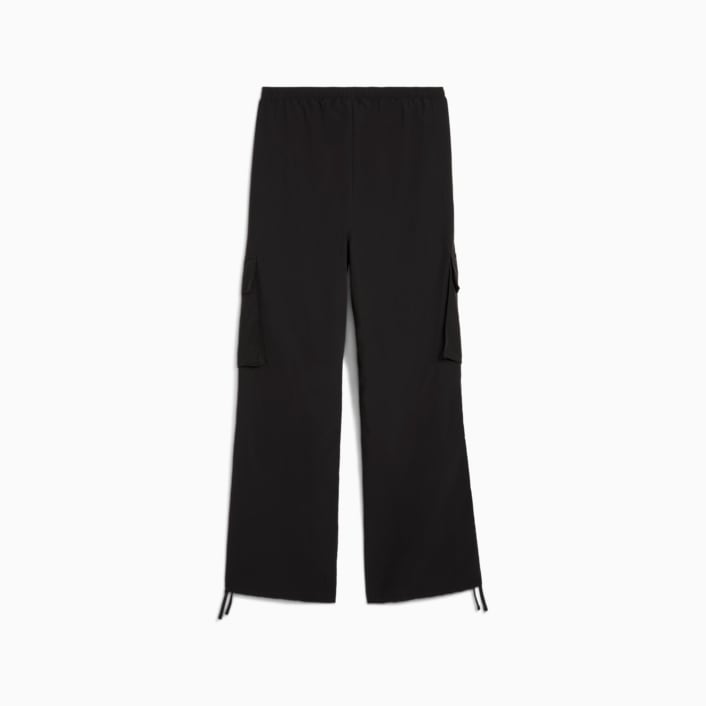 Image of Women's Pants PUMA WARDROBE ESS Relaxed Woven Cargo Pants op
