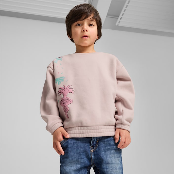 Детски Суитшърт PUMA PUMA X TROLLS Graphic Crew FL
