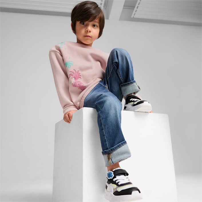 Детски Суитшърт PUMA PUMA X TROLLS Graphic Crew FL
