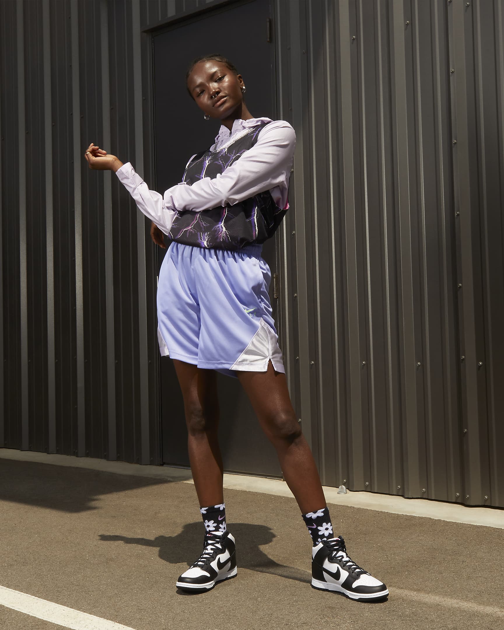 Image of Дамски маратонки NIKE W NIKE DUNK HIGH - Ballistic-sport