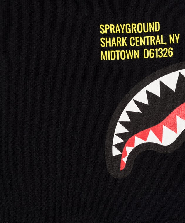 Image of Детски Къс панталон SPRAYGROUND SHARK BASIC SHORTS BLK